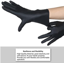 Load image into Gallery viewer, akgk Black Nitrile Disposable Gloves, 1000 PCS Exam Gloves, 4 Mil Medium, Food Safe, Cleaning Gloves, Latex & Powder-Free(Case of 1000, 10 Boxes of 100)
