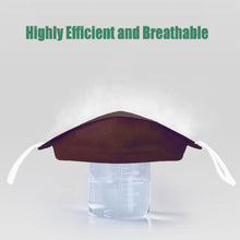 Load image into Gallery viewer, akgk KN95 Face Masks 50 Pack, Individually Wrapped, 5-Ply Disposable Brown Face Mask Against PM 2.5 Smoke and Dust