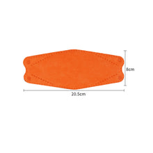 Load image into Gallery viewer, akgk KN95 Face Masks 50 Pack, 5-Ply Disposable Tangerine Face Mask Against PM 2.5 Smoke and Dust