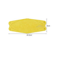 Load image into Gallery viewer, akgk KN95 Face Masks 50 Pack, Individually Wrapped, 5-Ply Disposable Yellow Face Mask Against PM 2.5 Smoke and Dust