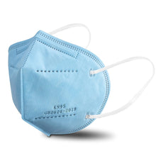Load image into Gallery viewer, akgk KN95 Face Mask 50 PCS, Breathable Protection Masks, 5-Ply KN95 Blue Masks, Cup Dust Safety Masks