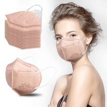Load image into Gallery viewer, akgk KN95 Face Mask 50 PCS, Breathable Protection Masks, 5-Ply KN95 Pink Masks, Cup Dust Safety Masks