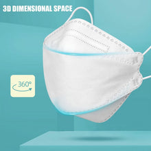 Load image into Gallery viewer, akgk KN95 Face Masks 100 Pack, Individually Wrapped, 5-Ply Disposable Multicolor Face Mask Against PM 2.5 Smoke and Dust

