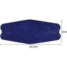 Load image into Gallery viewer, akgk KN95 Face Masks 100 Pack, Individually Wrapped, 5-Ply Disposable Navy Blue Face Mask Against PM 2.5 Smoke and Dust
