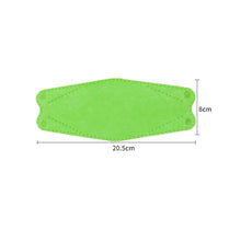 Load image into Gallery viewer, akgk KN95 Face Masks 100 Pack, Individually Wrapped, 5-Ply Disposable Green Face Mask Against PM 2.5 Smoke &amp; Dust, Filtration Efficiency 95%
