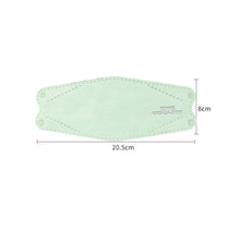 Load image into Gallery viewer, akgk KN95 Face Masks 100 Pack, Individually Wrapped, 5-Ply Disposable Mint Green Face Mask Against PM 2.5 Smoke and Dust
